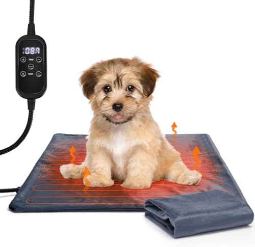 Nobleza Electric Blanket for Cats and Small Dogs, Pet Heating Pad...
