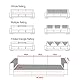PETCUTE Lexmark 55B2000 für MX431adn/dn, MS431dn, MS331adn Black