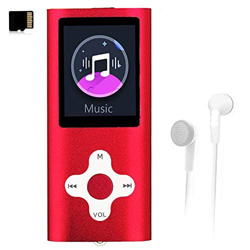 Mp3 Player,Music Player with a 16 GB Memory Card Portable Digital Music Player/Video/Voice Record/FM Radio/E-Book Reader/Photo Viewer/1.8 LCD