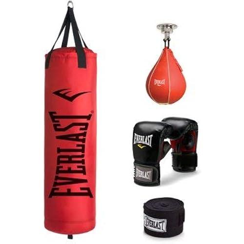 Everlast 3Piece Heavy Bag Kit (70)