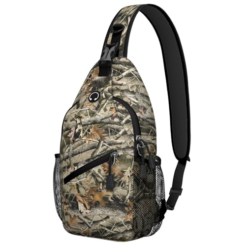 Bolso Sling Camuflado para Senderismo y Paseos miniatura 1