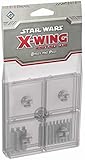 Star Wars X-Wing 1st Edition Miniatures Game Clear Bases & Pegs EXPANSION PACK | Strategy Game for...
