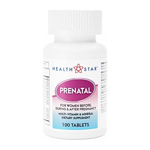 HealthStar Prenatal Multivitamin - 100 tablets Cover