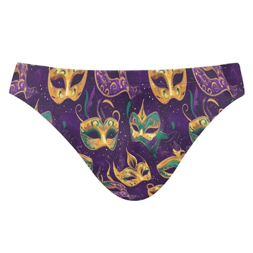 Brazil Mardi Gras Carnival Party Swim Briefs for Men Bikini Swimwear Boys Short XXL B0403638