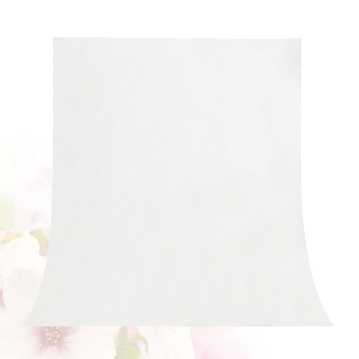 Sfondo Fotografico Bianco Misto, Telo 1,5x2 M, Multiuso, per Studio e Decorazioni Parete, per Fotografi