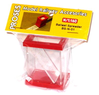 Proses Einschotterungswerkzeug Schotterwerkzeug Einschotterer Schotterhilfe Spur N 1:160 BS-N-01