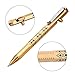 SMOOTHERPRO Solid Brass Bolt Action Pen Compatible with Pilot G2 Refill Stainless Steel Clip Hexagonal Six Edge Grip for Pocket Business EDC Signature Color Natural(PT635)