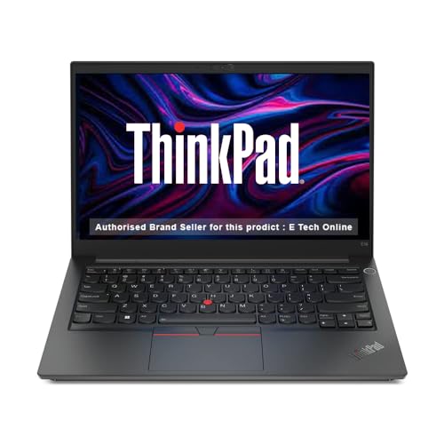 Lenovo ThinkPad E14 AMD Ryzen 5 7530U 14" (35.56 cm) WUXGA IPS 300 Nits Thin and Light Laptop (16GB RAM/512GB SSD/Windows 11 Home/AMD Radeon Graphics/Backlit Keyboard/FPR/Black/1.41 kg), 21JRS00U00