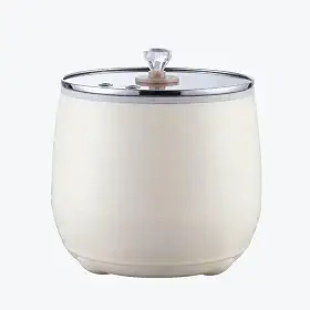 Panela de Arroz Eletrica 110v/220v，Panela EléTrica de Arroz Ceramica，Capacidade de 1,8 Litros，Cor AleatóRia，Adequado para Cozinhar Rapidamente Todos os Dias(220V)