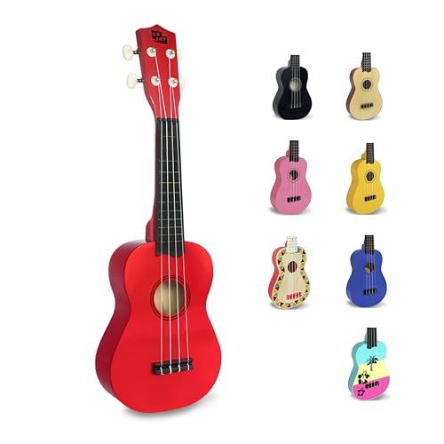 CB SKY 21" Soprano Ukulele - Red