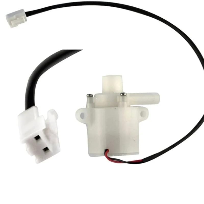1 unidad Bomba de agua para fabricadora de hielo HZB-12A/25BF, 12 V / 0,3 A, repuesto para máquina de hielo pequeña doméstica miniatura 3