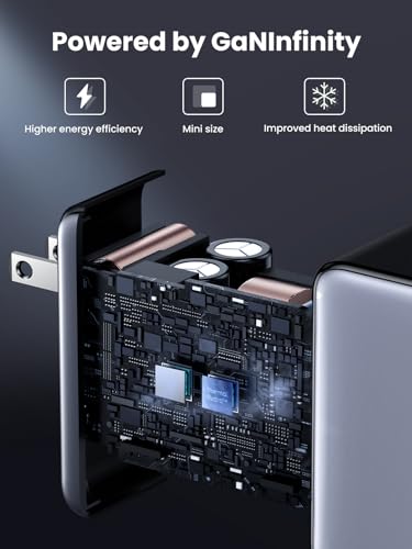 UGREEN Nexode X 160W GaN USB C Laptop Charger, 4-Port PD 3.1 Charger - image 8
