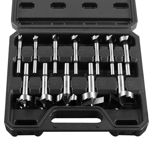 Yueqing Zhongji Forstner Bit Set 12 PCS Ø10-50mm
