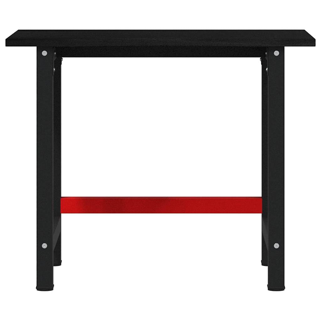 Banco de Trabajo Madera de Roble marrón Oscuro 100x60x81,5 cm, Banco De Trabajo, Mesa De Trabajo, Mesa Trabajo Taller, Banco Herramientas - 3309672