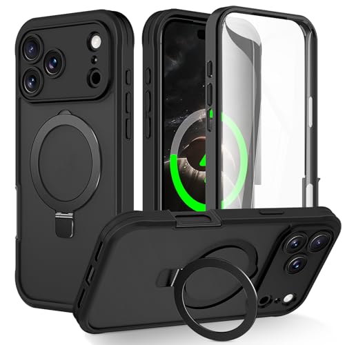 Protezione Integrata per lo Schermo : Custodia iPhone 17 Pro Max con pellicola protettiva pre-installata. Protegge il tuo schermo dai graffi senza compromettere la sensibilità al tocco. La trasparenza rivela la bellezza originale del tuo telefono