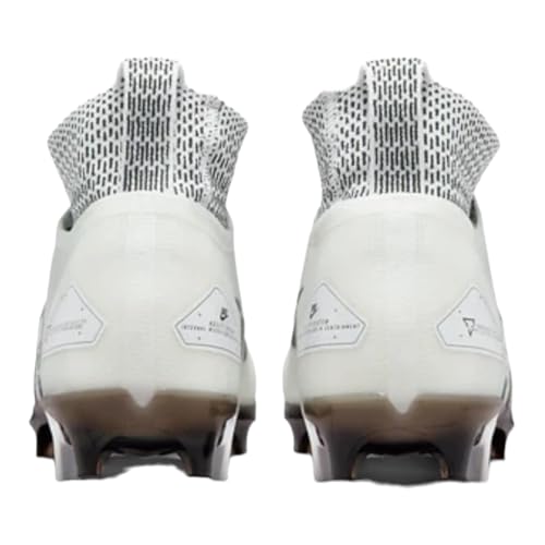 Image of Nike Alpha Menace Elite 3 White /Particle Grey /Opti Yellow /Black Mens Football Cleat.