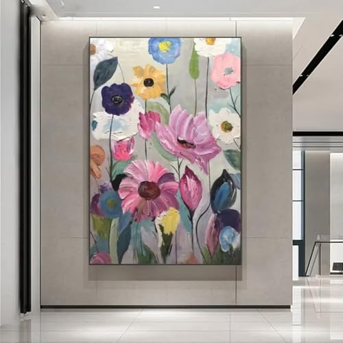 Affiche murale abstraite classique AEFOUU grand format 80x120 cm sur toile