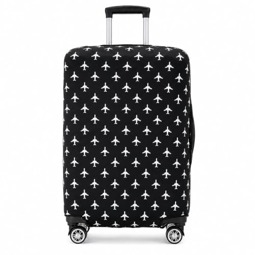Image of Printed Luggage Cover for Traveling Bag & Suitcase - Trolley Protector