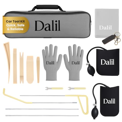 Professional Car Tool Kit - Car Emergency Kit, Multi-Purpose Tool...