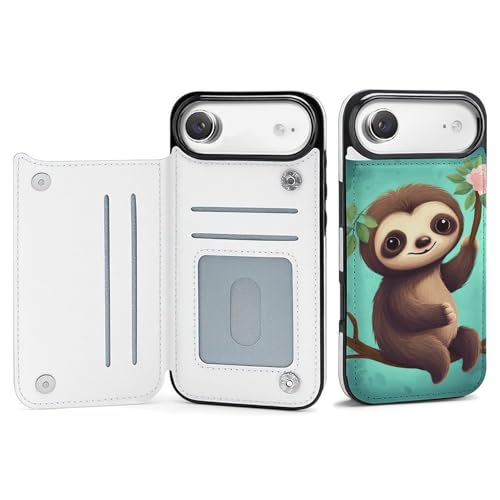 Étui iPhone 17 portefeuille et antichoc avec paresseux pour simplifier vos sorties