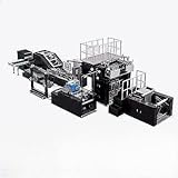 Papiertüten-Herstellungsmaschine, Kraftpapier-Umwandlungssystem, quadratische Bodenformausrüstung - Vollautomatisierter Betrieb, große Rollenkapazität, für Großhandel