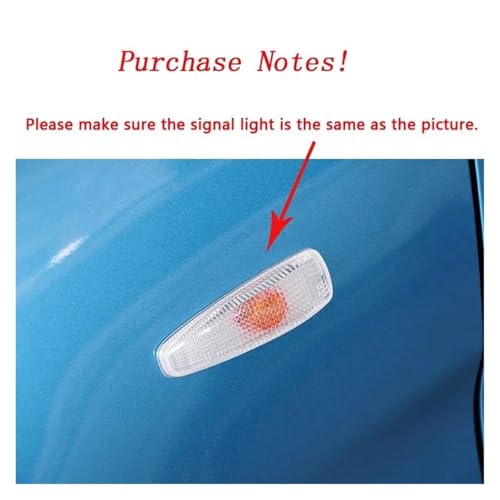 Intermitente lateral bmw luz LED intermitente dinámica para Mitsubishi Lancer Evolution X 7