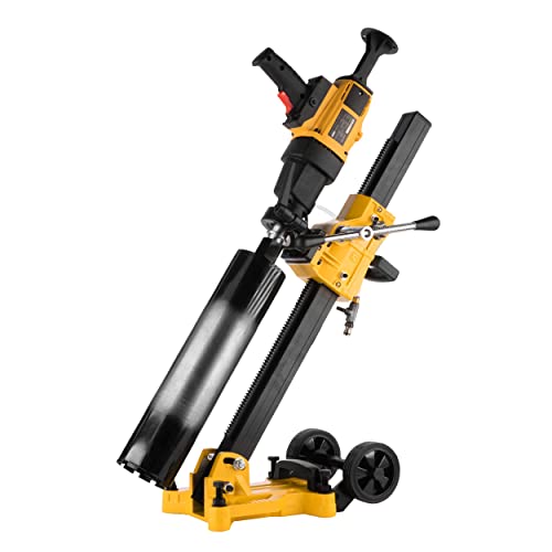 WABROTECH WT112 Kernbohrgerät Handgeführt an Neigbarer Kernbohrständer (60mm) mit Rädern - Diamant Kernbohrmaschine mit… – Bild 3