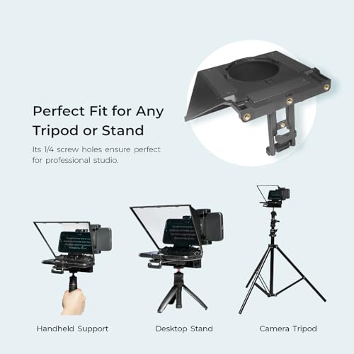 Digitek Store Digitek DTP-008 8" Portable Teleprompter - Image 3
