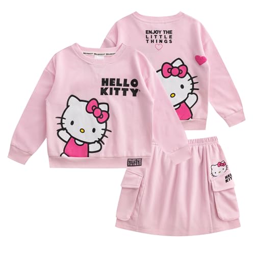 Hello Kitty Sanrio conjunto para el colegio y tardes de parque con falda pantalón