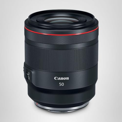 Canon RF50mm F 1.2L USM Lens, Black