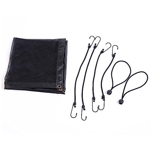 Happyyami Pet Safety Net for Car Dog and Cat Separation Mesh Cover Durable Luggage Fixing Net for Vehicle for Pet Safety and Isolation