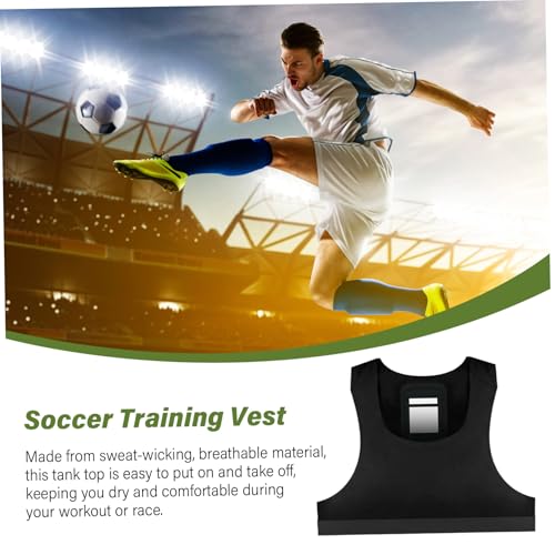 Chaleco de fútbol para GPS transpirable de licra flexible unisex 7