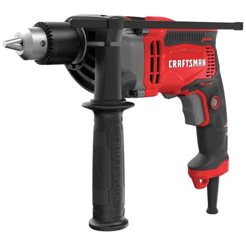 CRAFTSMAN CMED741R 7 Amp 1/2 in. Corded Hammer Drill (Renewed)