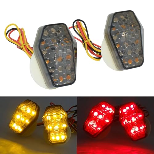 Intermitentes LED Empotrados para Suzuki GSXR 250 2017-2020 6