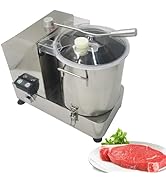 Banfluxion 12L 2KW Multifunctional Food Processor Commercial Vegetable Chopper with 4 Removable B...