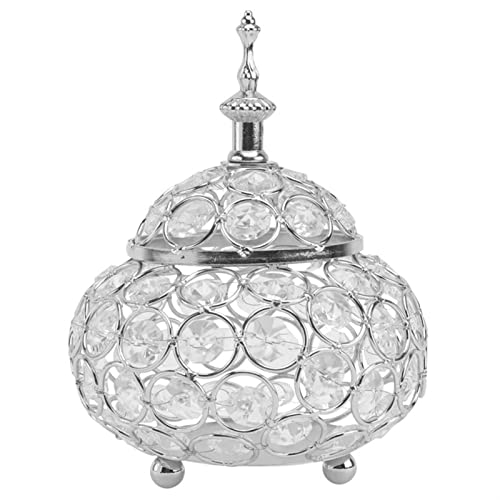 Bougeoir en verre haut de gamme style européen ornement décoratif maison