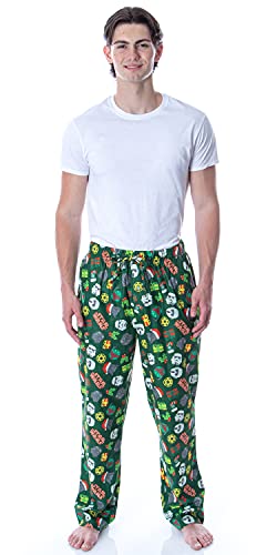 Star Wars Mens' Holly Jolly Helmet Toss Print Lounge Pajama Pants2