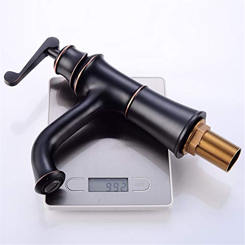 Grifos de baño de palanca para lavabo de vasija LWX, grifo monomando de bronce estilo bajo 7