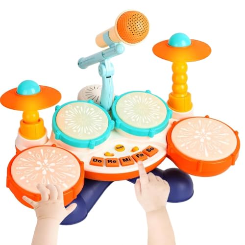 3 modalità di gioco interattive: In modalità esplorazione i tasti riproducono tanto suoni, in modalità performance strumenti e melodie, mentre in modalità divertimento suoni buffi e stimolanti. Un gioco versatile che cattura l’attenzione e accompagna i bambini in un viaggio musicale sempre diverso.
