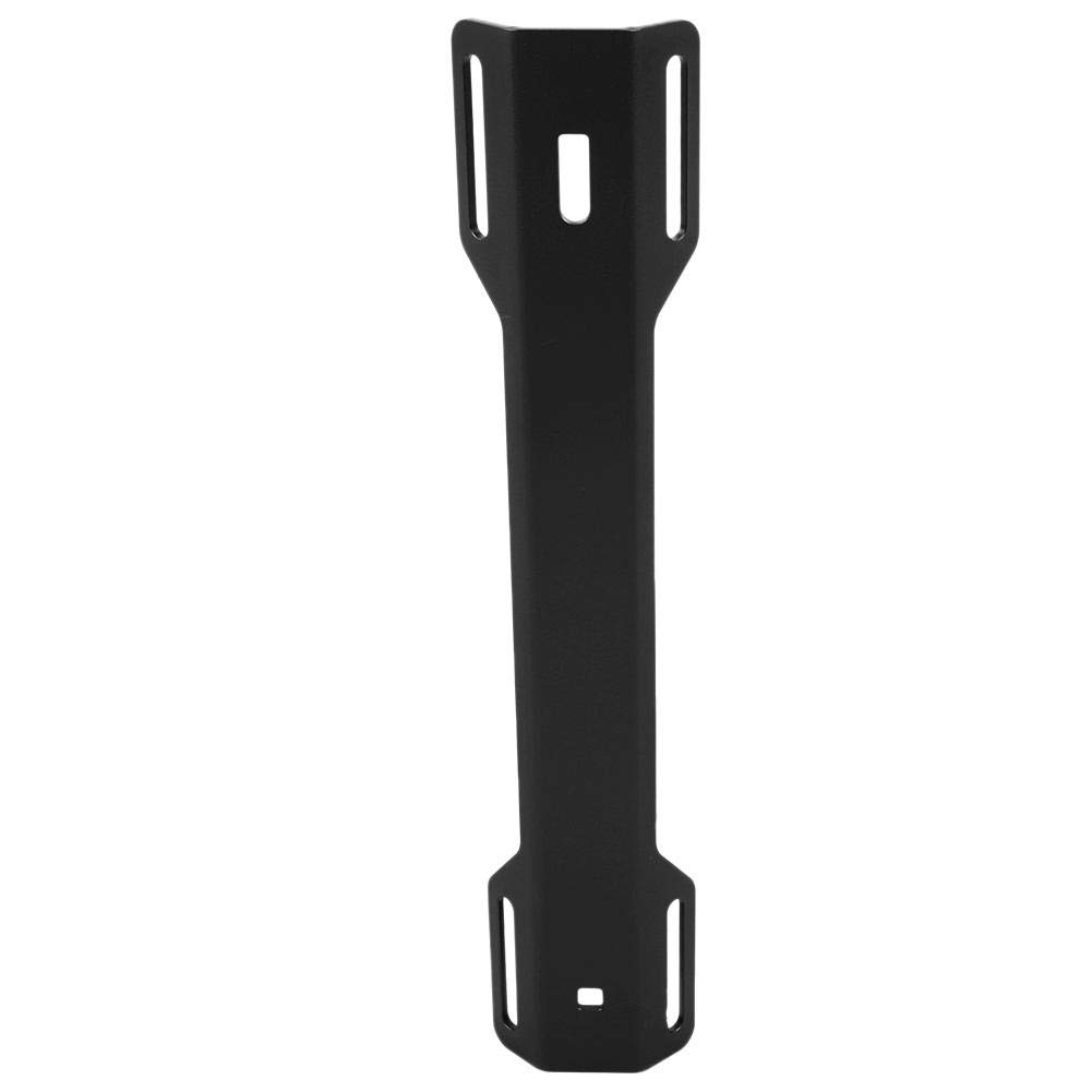 Keenso Metal Diving Backplate Halterung, Aluminiumlegierung Harness Backplate Back Plate Stützhalterung für Tauchen unter Wasser(Schwarz)