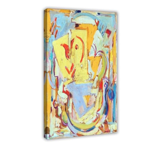 Impression sur toile Arabesque Brush Albert Gleizes pour rompre la monotonie d'un bureau