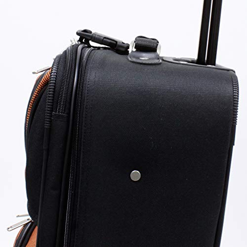 Travel Select Amsterdam Expandable Rolling Upright Luggage, Gray, 2-Piece Set