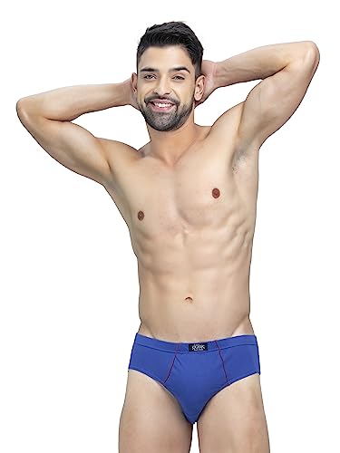 Image of ESSA Men's Cotton Briefs Pack of 10 - Breathable and Comfortable | Fun Colors & Budget-Friendly | Classic & Cool Style | Value Pack | 10x The Comfort, 10x The Style