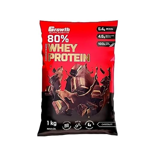 Whey Protein (80% Proteína Concentrado) 1KG