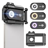 🔬【100X-300X HD Magnification】Transform your smartphone into a microscope with APEXEL phone microscope lens. You can buy single lens at different magnification levels(100X/200X/300X), or choose our 3-in-1 package. The revolutionary slide rail and modu...