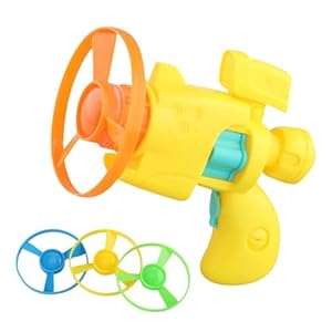 Interaktives Katzenspielzeug, fliegender Scheibenwerfer, 10 cm, Set, Training, Apportieren, K&auml;tzchen, &Uuml;bungsspielzeug, Indoor-Outdoor-Unterhaltung, Spielspiel, Training, Haustiere, Katzentrainer