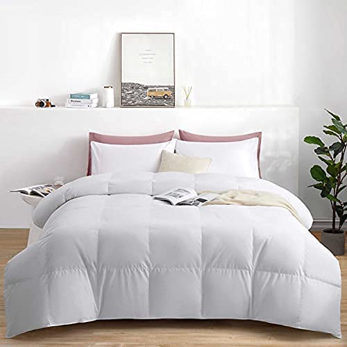 Agroha Luxury 800 Fill Power Down Comforter White Goose Down 700 TC