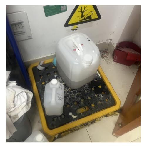 Rygcrud Mini Spill Containment Platform, labs desk Containment Tray, Oil Drum Stackable Capacity Grating Pallet for Industrial(4 L/33X33X5.8 CM)