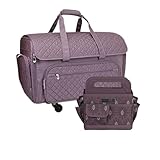 Everything Mary XXL Rolling Sewing Machine Bag & Desktop Organizer Tote – Spacious, Durable Storage with 4 Wheels & Multi-Pocket Caddy for Sewing, Craft, & Office Supplies