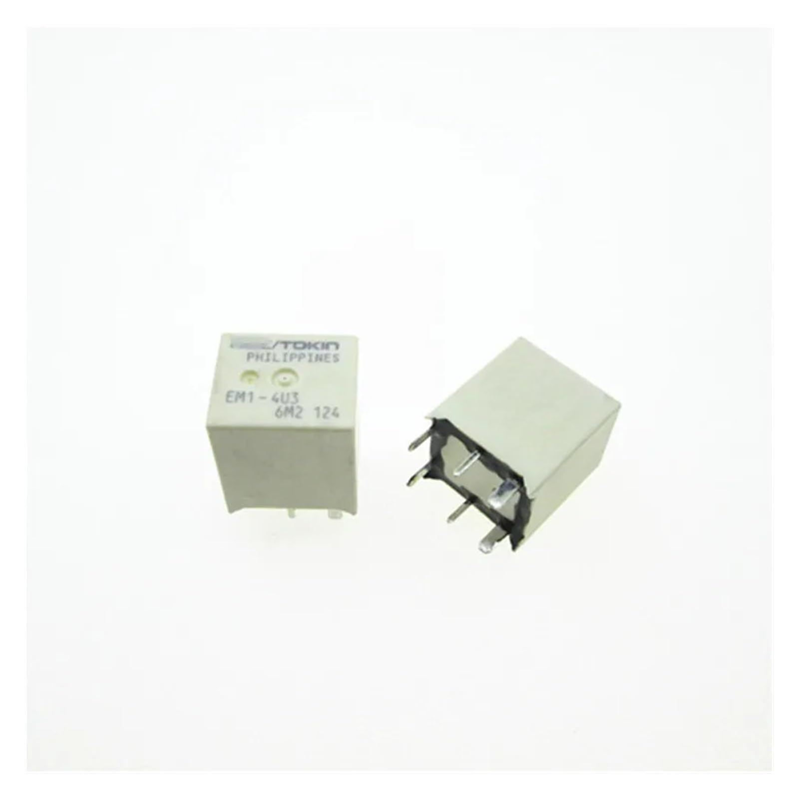 Relais 12V EM1-4U3 EM14U3 à 6 broches pour commutation stable